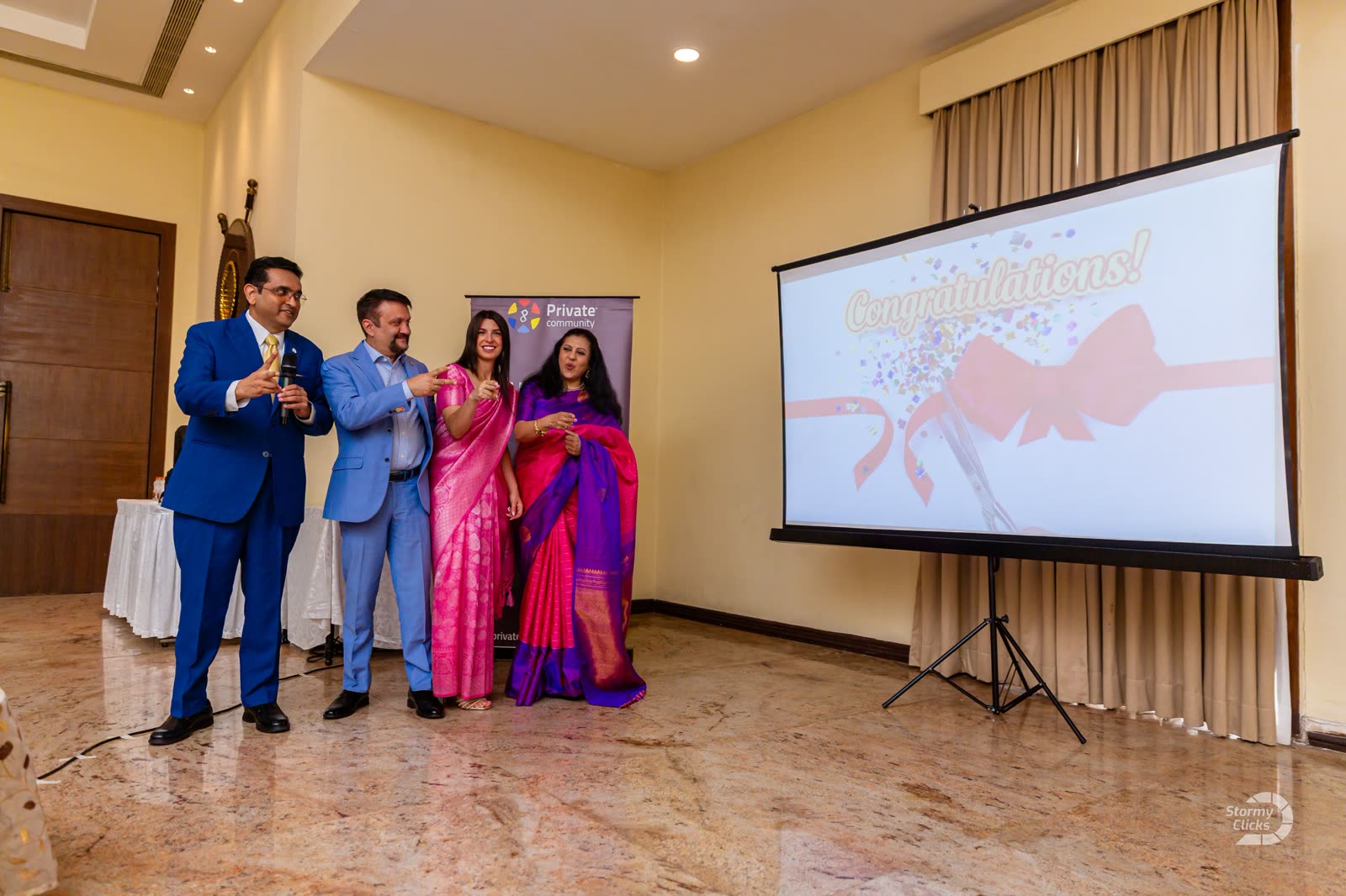 A memorable evening at the Tamil Nadu launch of Private Community.