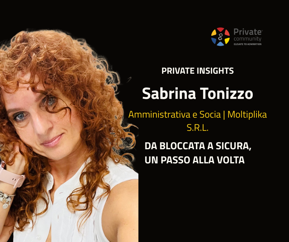 Da spettatrice a protagonista: il mio volo con Private Community